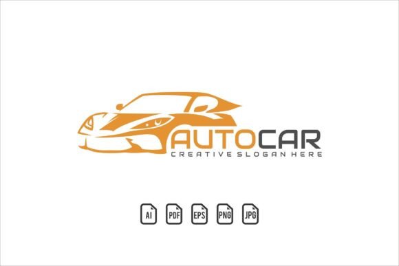 Auto Car Mascot Logo: A Dynamic Template for Bold Branding