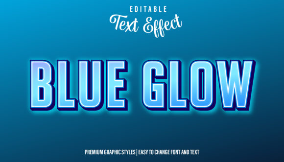 Blue Glow Neon: Creating Eye-Catching Text Effects for Modern Design