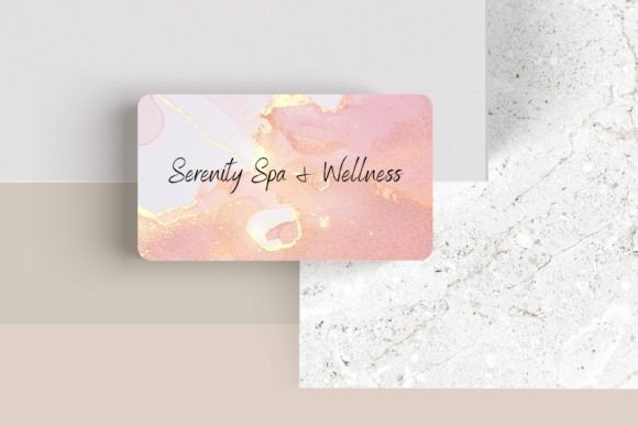 Editable Canva Business Card #63: The Modern Networking Tool