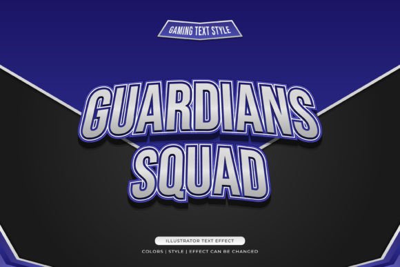 Guardians Squad Text Style Effect: Bold Design Made Simple
