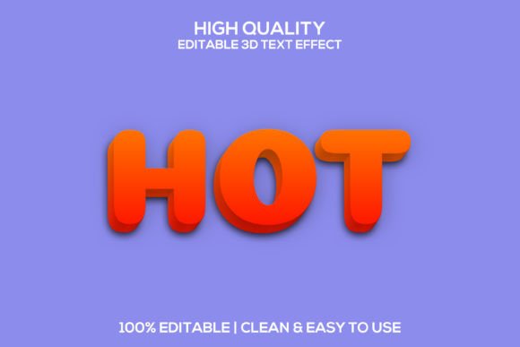 Hot 3D Text Effects: Make Your Designs Pop
