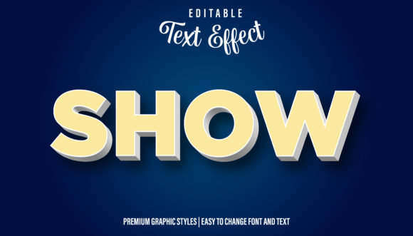 Instant Impact: Show Editable Text Style Effect for Illustrator