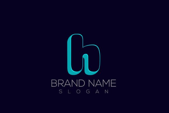Modernize Your Brand with a 3D H Logo Vector