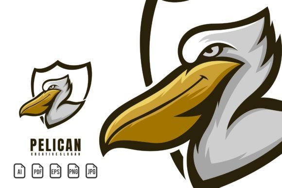 The Pelican Mascot Logo: A Versatile Design Asset