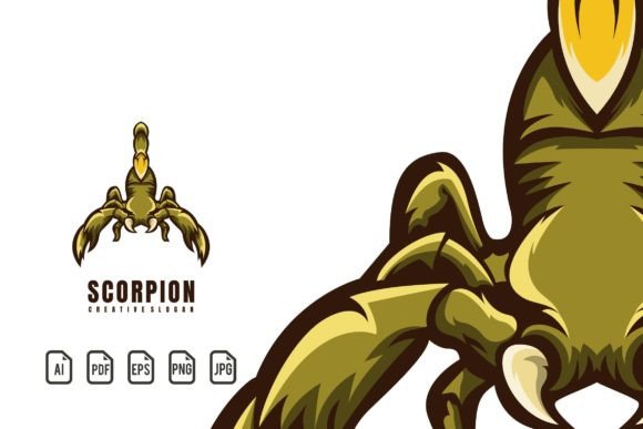 Unleash Your Brand's Edge with a Scorpion Mascot Logo