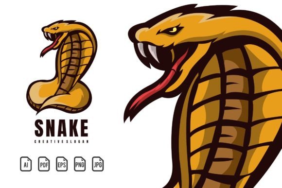 Unleashing the Serpent: Design Versatility with the Snake Mascot Logo