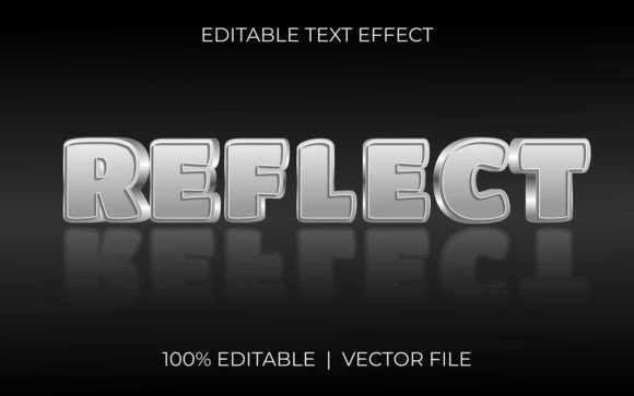 Unlocking Visual Depth: The Allure of Reflective Text